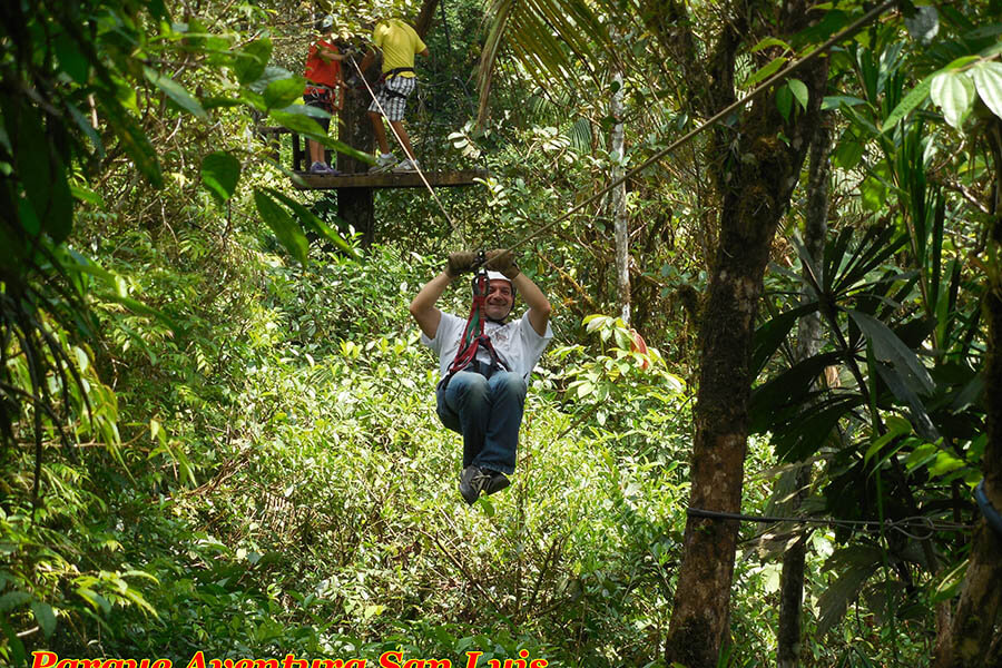 san luis canopy zipline tour