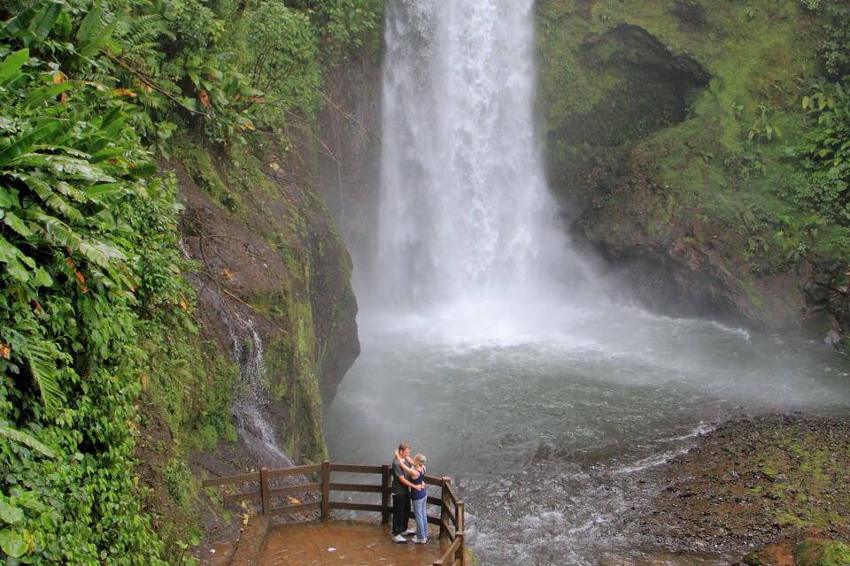 Lush Costa Rica rainforest and waterfall — Natural....ly Costa Rica nature tour